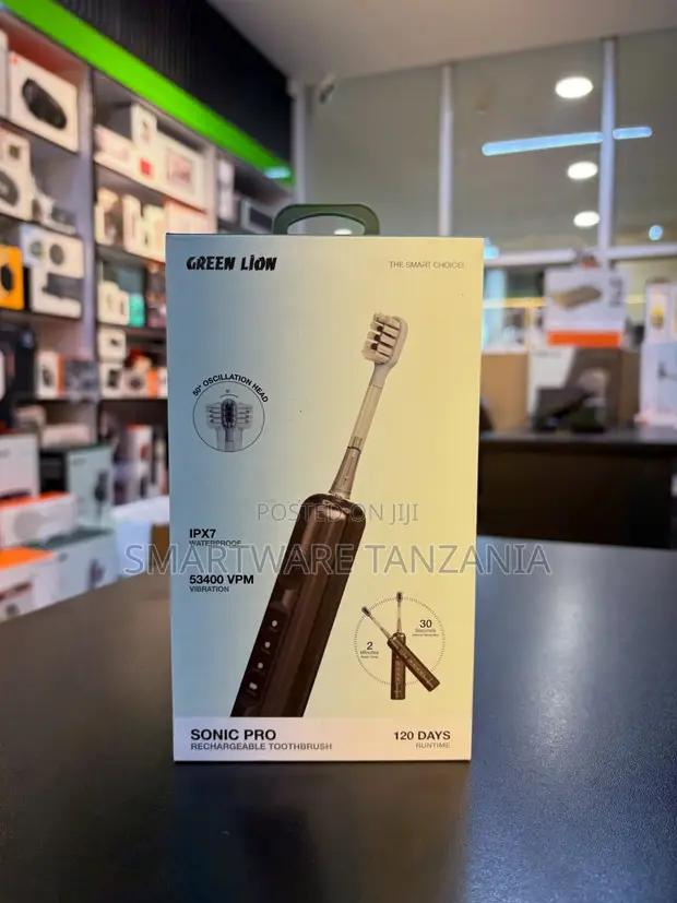 Green Lion Sonic Pro Rechargeable Toothbrush With High Vibration in Dar es Salaam, Tanzania
