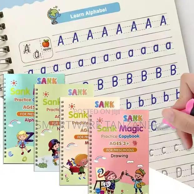 Sank Magic Reusable Groove Copybook Alphabet Letters Tracing in Dar es Salaam, Tanzania