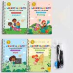 Wonderful Groove 4-book Preschool Practice Copybook Set in Dar es Salaam, Tanzania