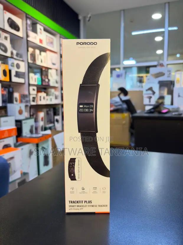 Porodo Trackfit Plus Smart Fitness Tracker Bracelet With App Support in Dar es Salaam, Tanzania