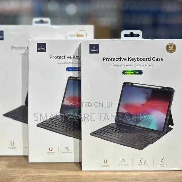 Wiwu Protective Keyboard Case iPad Silicone Shockproof Pencil Slot in Dar es Salaam, Tanzania