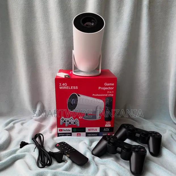 2 In 1 Wireless Game Projector Wi-fi 6 With 2 Controllers in Dar es Salaam, Tanzania