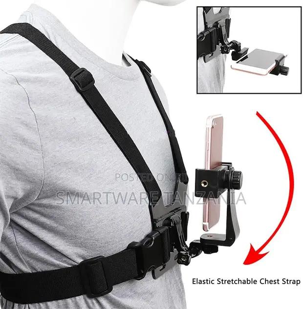 Phone Chest Mount Harness Holder Mobile Phone Strap Clip in Dar es Salaam, Tanzania
