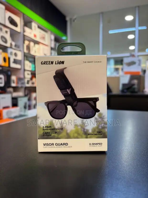 Green Lion Visor Guard Car Sunglasses Holder With Rotating Clip in Dar es Salaam, Tanzania