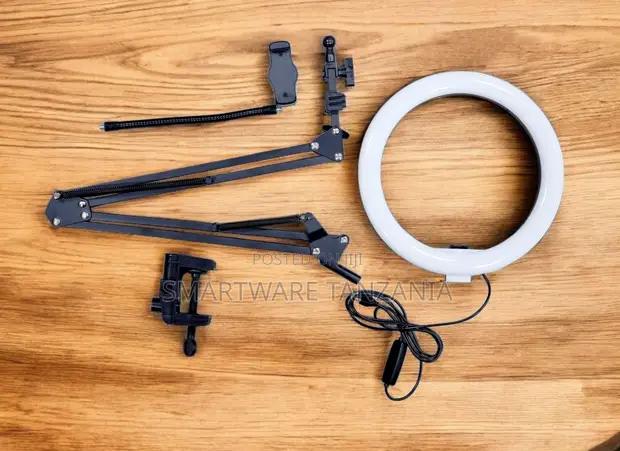 Led Ring Light With Flexible Arm Phone Holder For Streaming in Dar es Salaam, Tanzania