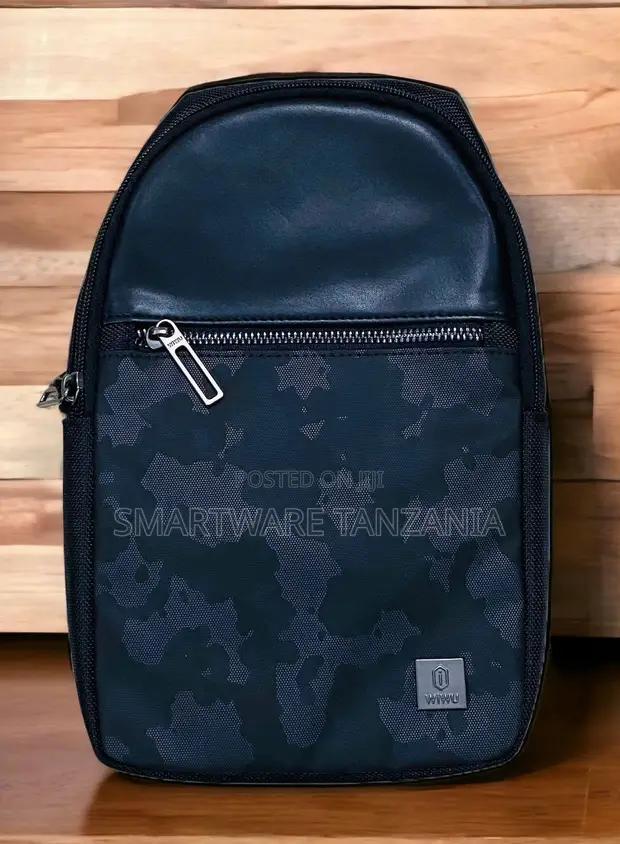 Wiwu Camo Sling Backpack Leather Pu Casual Shoulder Bag in Dar es Salaam, Tanzania