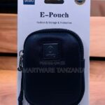 Wiwu E-pouch Mini Navy Blue Leather Accessories Zipper Pouch in Dar es Salaam, Tanzania
