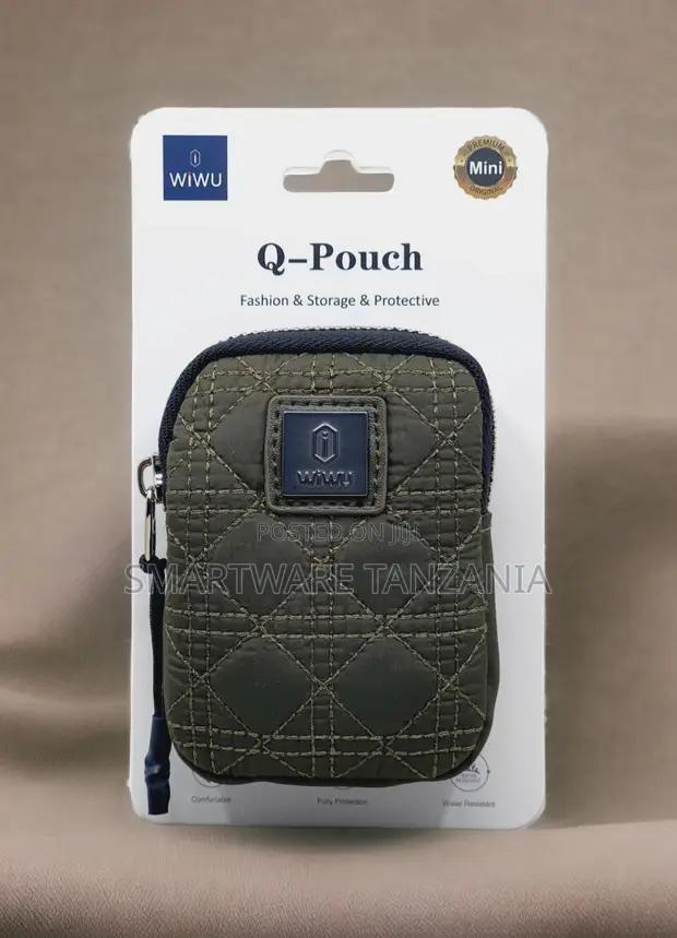 Wiwu Q-pouch Mini Quilted Green Storage Pouch Water Resistant in Dar es Salaam, Tanzania