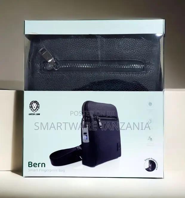 Green Lion Bern Smart Fingerprint Bag – Navy Travel Security in Dar es Salaam, Tanzania