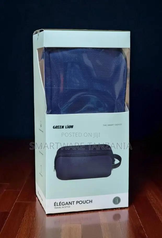 Green Lion Elegant Pouch – Deep Navy Travel Organizer in Dar es Salaam, Tanzania