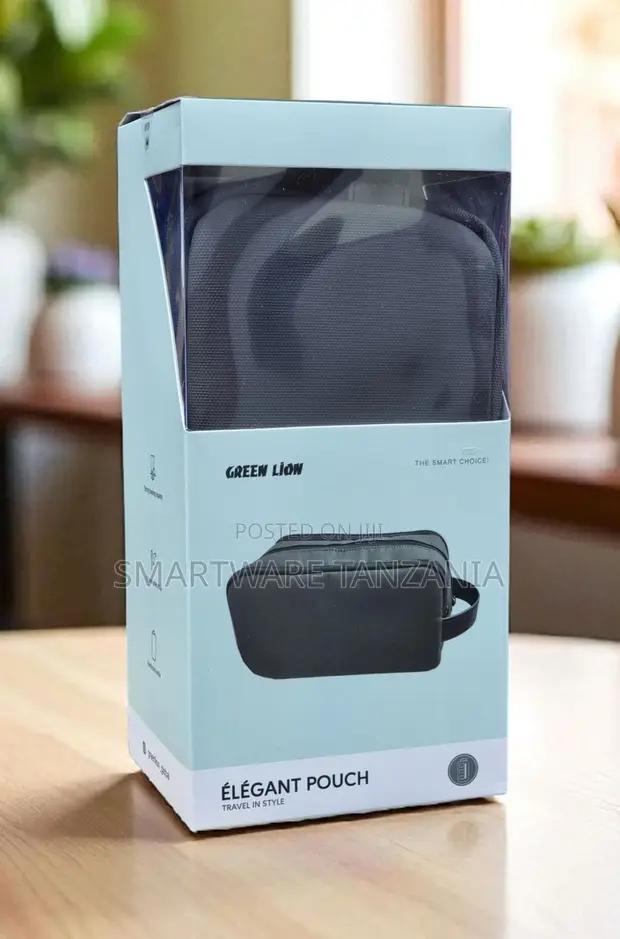 Green Lion Elegant Pouch – Dark Gray Travel In Style in Dar es Salaam, Tanzania