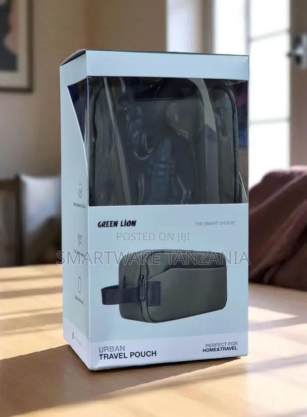 Green Lion Urban Travel Pouch – Olive Green Essential Organizer in Dar es Salaam, Tanzania