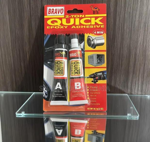 Bravo 2-Ton Quick Epoxy Adhesive Ab Glue 4 Minute Set in Dar es Salaam, Tanzania