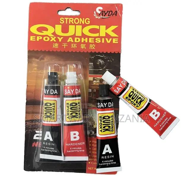 Sayda Strong Quick Epoxy Adhesive Ab Glue 4 Min Hardener in Dar es Salaam, Tanzania