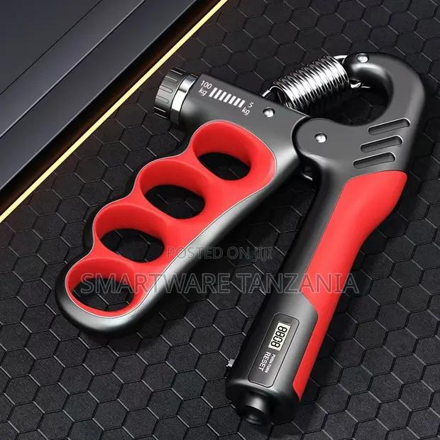 Red Black Adjustable Hand Grip Strength Trainer 5-100kg in Dar es Salaam, Tanzania