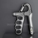 Grey Adjustable Hand Grip Strengthener With Rep Counter in Dar es Salaam, Tanzania