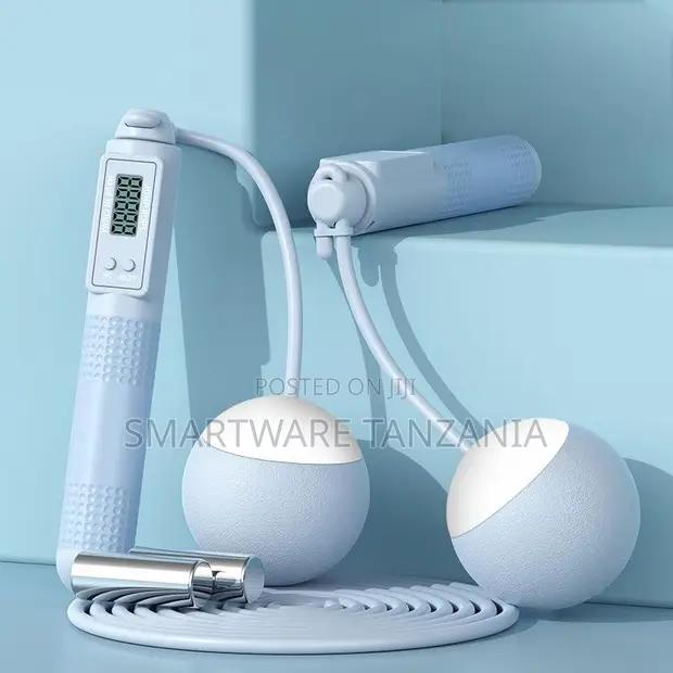 Blue Digital Counting Jump Rope With Cordless Ball Ends in Dar es Salaam, Tanzania