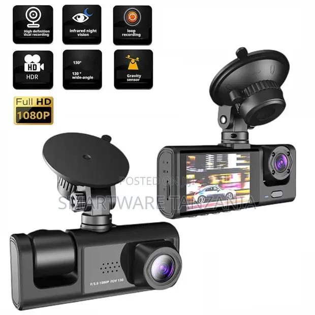Dual Lens 1080p Dash Cam With Night Vision HDR Loop in Dar es Salaam, Tanzania
