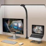 Double Bar Led Desk Lamp Clamp Adjustable Gooseneck Dimmable in Dar es Salaam, Tanzania