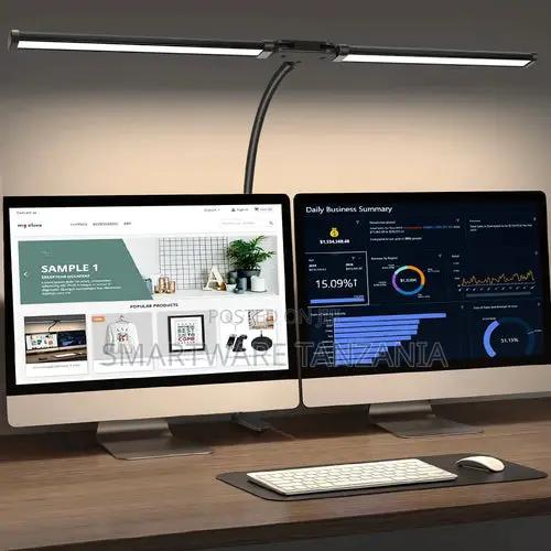 Wide Dual Bar Led Desk Lamp Clamp Dual Monitor Work Station in Dar es Salaam, Tanzania