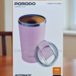 Porodo Automatic Magnetic Stirring Mug 400ml Smart Mixing Cup in Dar es Salaam, Tanzania