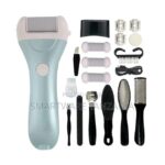 Electric Foot File Callus Remover Pedicure Kit Mint Green in Dar es Salaam, Tanzania