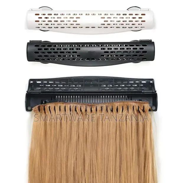Hair Extension Weft Holder Clip White Black Styling Hanger in Dar es Salaam, Tanzania