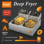 Raf Dual Tank Electric Deep Fryer 5000w 5.5l And 5l Tanks in Dar es Salaam, Tanzania