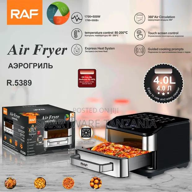 Raf 4.0l Digital Air Fryer Oven With Touch Control System in Dar es Salaam, Tanzania