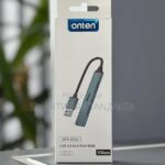 Onten Otn-5701 Usb 3.0 To 4-port Hub 5gbps Slim Aluminum in Dar es Salaam, Tanzania
