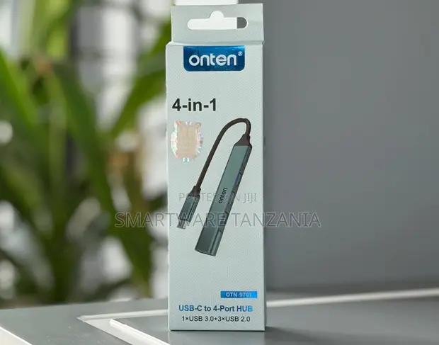 Onten Otn-9701 Type-c 4-in-1 Hub 1x Usb 3.0 And 3x Usb 2.0 in Dar es Salaam, Tanzania