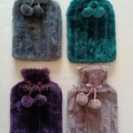 Fluffy Hot Water Bottle With Plush Cover Pom Pom 4 Colors in Dar es Salaam, Tanzania