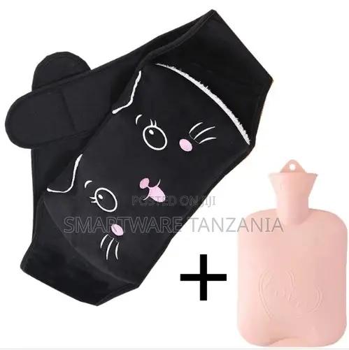 Black Cat Hot Water Bottle Set With Cute Waist Belt Cover in Dar es Salaam, Tanzania
