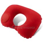 Red Inflatable Travel Neck Pillow With Easy Press Pump in Dar es Salaam, Tanzania