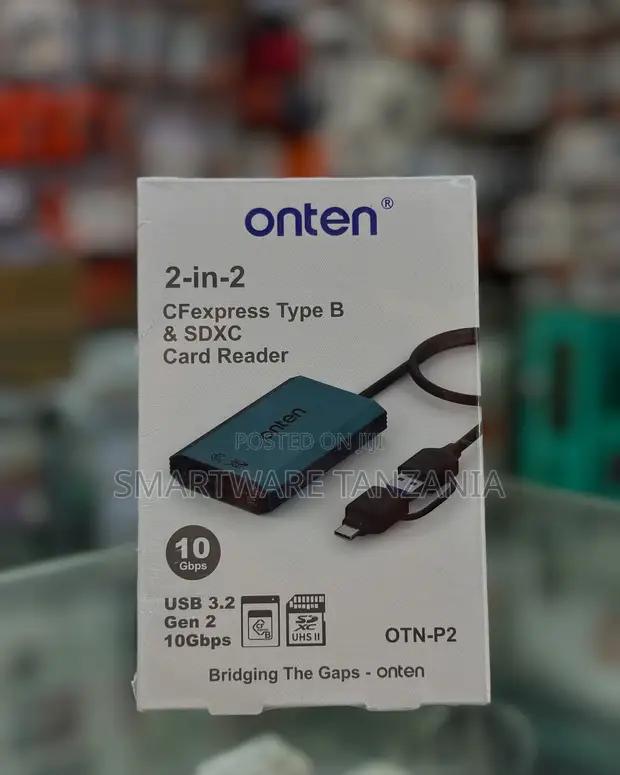 Onten Otn-p2 Cfexpress Type B Sdxc Card Reader Usb 3.2 10gbps in Dar es Salaam, Tanzania