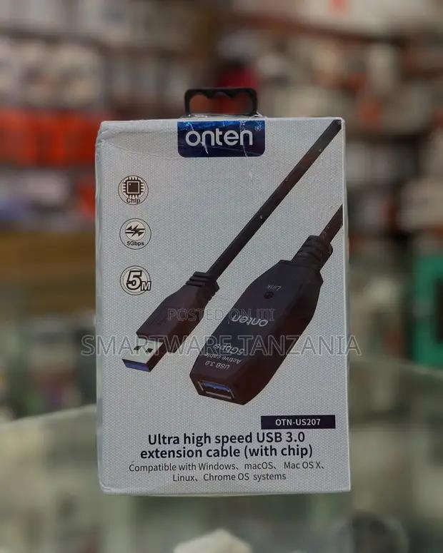 Onten Usb 3.0 Active Extension Cable 5m With Signal Chip in Dar es Salaam, Tanzania