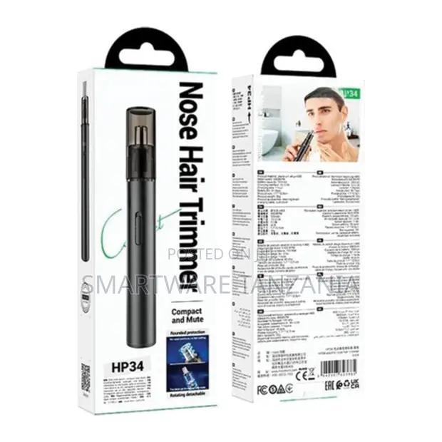 Hp34 Compact Mute Nose Hair Trimmer Rotating Detachable Blade in Dar es Salaam, Tanzania