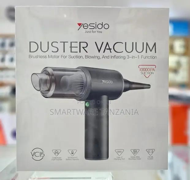 Yesido Vc15 Duster Vacuum 3 In 1 10000pa 72000rpm Type-c 130ml in Dar es Salaam, Tanzania
