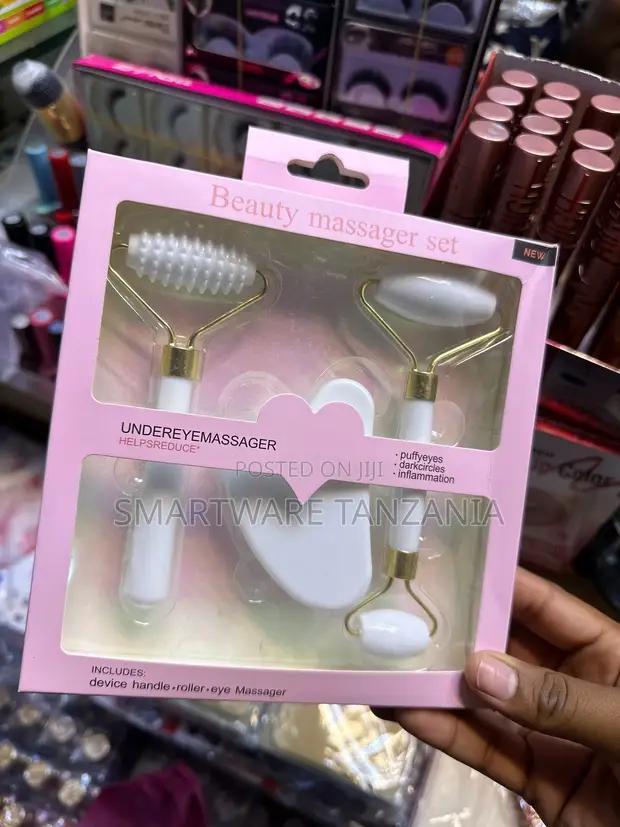 Beauty Massager Set Face Roller Gua Sha Under Eye Puffiness Tool in Dar es Salaam, Tanzania
