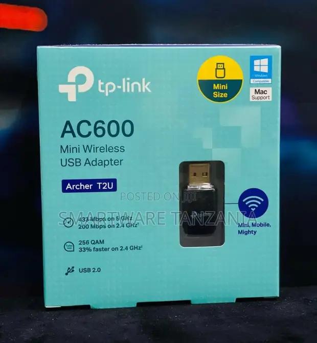 Tp-link Archer T2u Ac600 Mini Dual Band Usb Wi-fi Adapter in Dar es Salaam, Tanzania