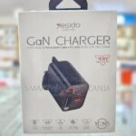 Yesido Yc145 Gan Charger 40w Pd 3 Ports Built-in Cable Uk Plug in Dar es Salaam, Tanzania