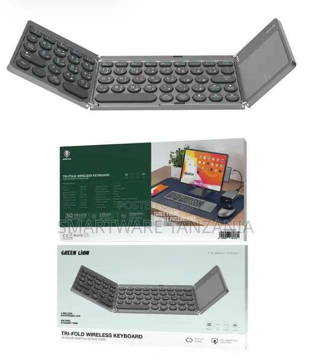 Green Lion Tri-fold Wireless Keyboard, Scissor-switch Structure in Dar es Salaam, Tanzania