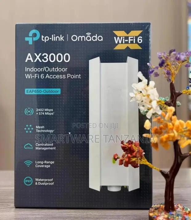 Tp-link Omada Eap650 Ax3000 Wi-fi 6 Outdoor Access Point Ip67 in Dar es Salaam, Tanzania