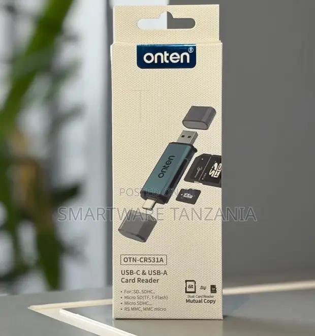 Onten Otn-cr531a Usb-c Usb-a Dual Card Reader Sd Tf Mmc in Dar es Salaam, Tanzania