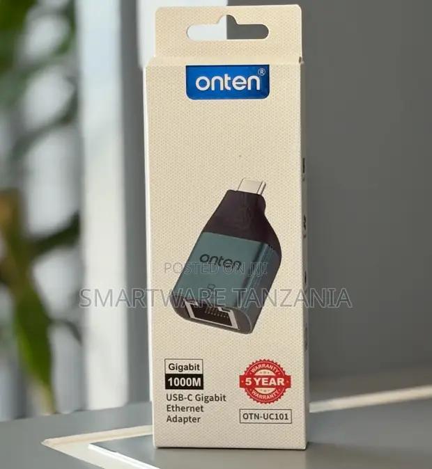 Onten Otn-uc101 Usb-c Gigabit Ethernet Adapter 1000mbps 5yr in Dar es Salaam, Tanzania