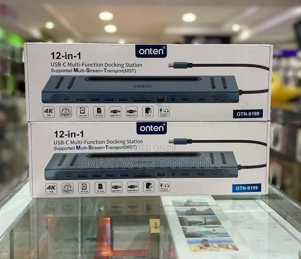 Onten Otn-9199 12-in-1 Usb-c Docking Station Mst Gigabit in Dar es Salaam, Tanzania