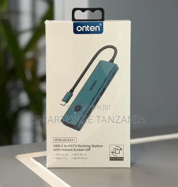 Onten Otn-uc127+ Usb-c Dock Hdtv Screen-off Sd Usb 3.0 in Dar es Salaam, Tanzania