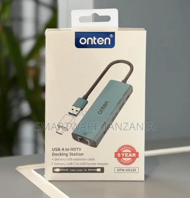 5 In 1 Usb 3.0 To Hdmi Adapter With 100m Network Card-us125 in Dar es Salaam, Tanzania
