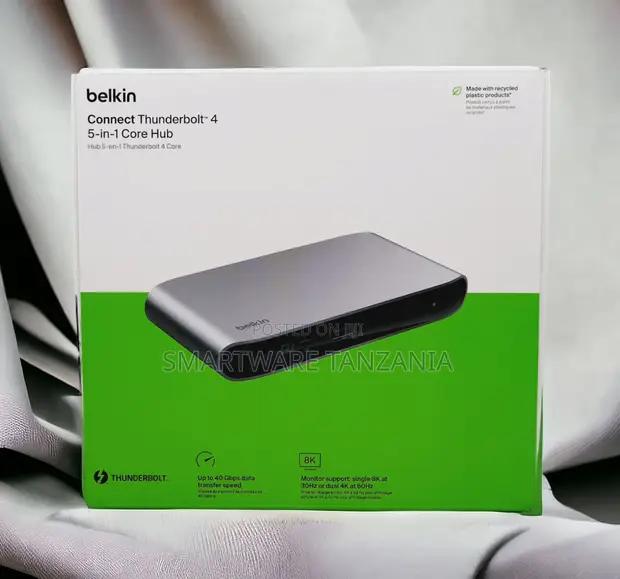 Belkin Connect Thunderbolt 4 5-in-1 Core Hub 40gbps in Dar es Salaam, Tanzania