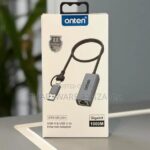 Onten Otn-ue106+ Usb-a Usb-c To Gigabit Ethernet 1000m Gray in Dar es Salaam, Tanzania